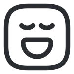 Emoji Normal SVG Icon